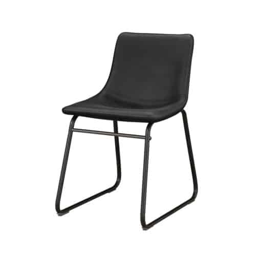 כיסא פינת אוכל מודרני מעור תעשייתי דגם סיגט