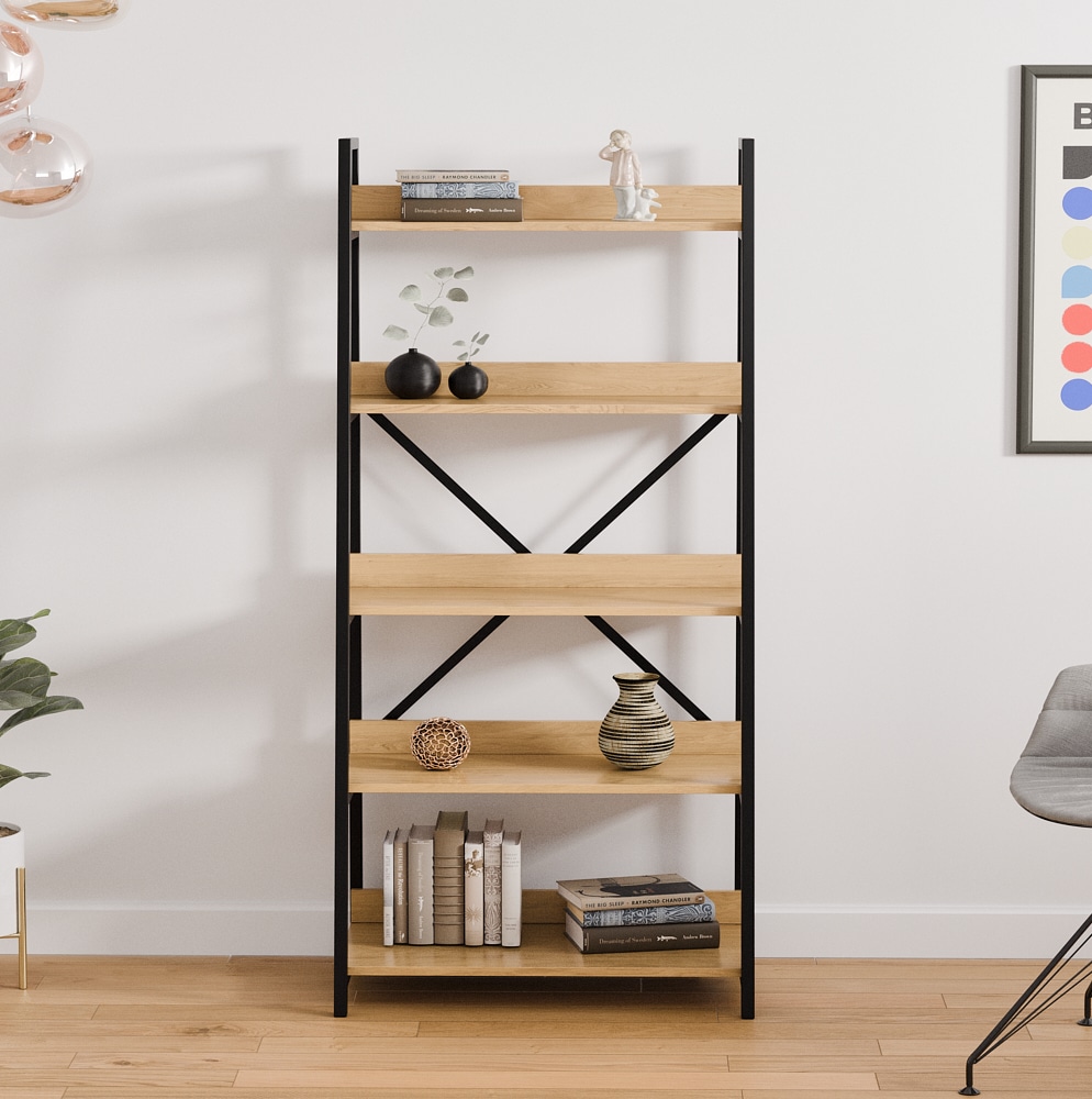 ספרייה מדורגת מודרנית דגם אוס ספרייה מדורגת מודרנית דגם אוס