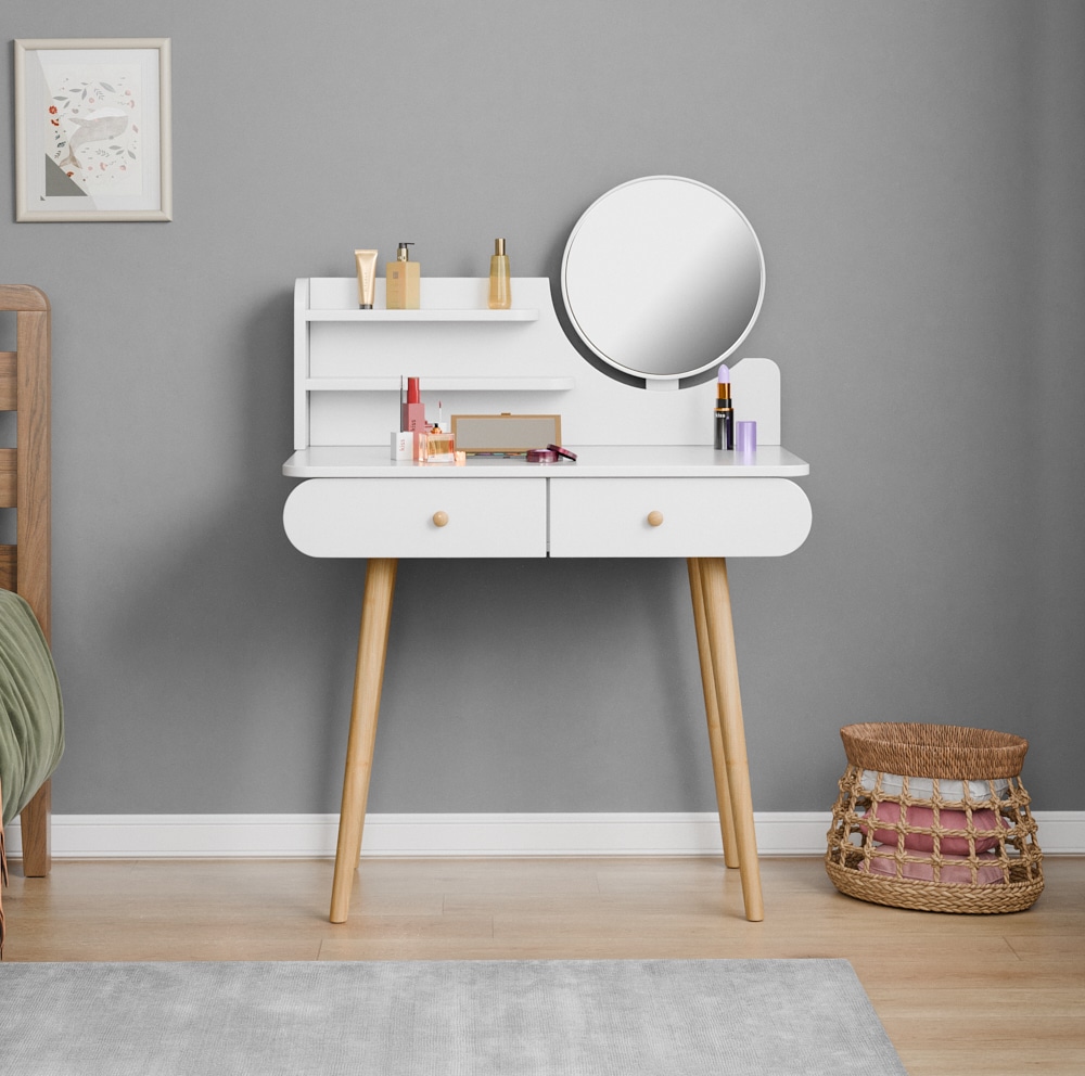 שידת איפור מודרנית דגם הורן שידת איפור מודרנית דגם הורן