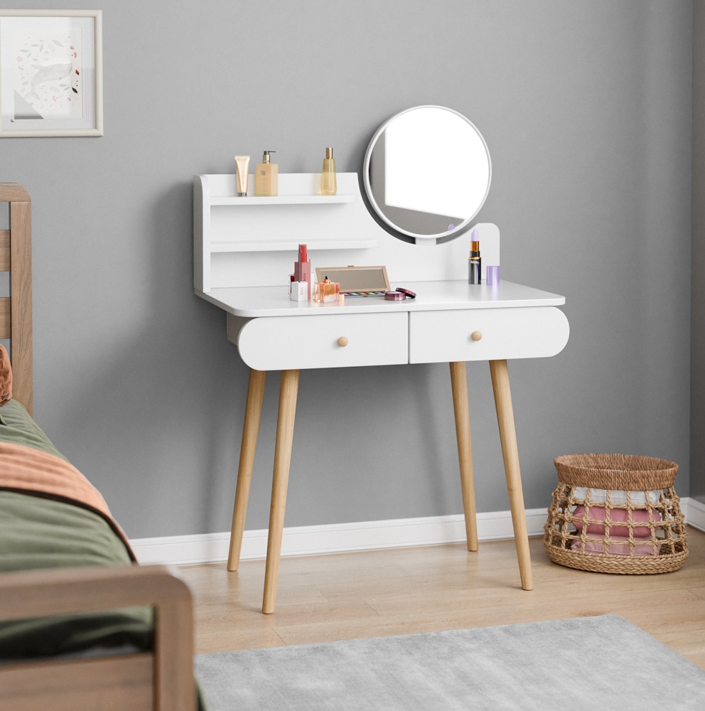 שידת איפור מודרנית דגם הורן שידת איפור מודרנית דגם הורן